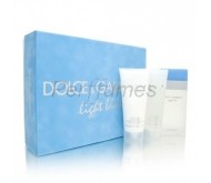 Set Dolce Gabbana Light Blue edt 100ml + Crema Corporal 100ml + Mini7,4 ml