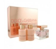 Set Dolce Gabbana Rose The One edp 75ml + Body Milk 100ml + Gel 100ml 