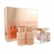 Set Dolce Gabbana Rose The One edp 75ml + Body Milk 100ml + Gel 100ml 
