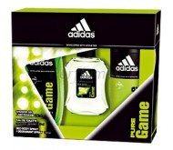 Adidas Pure Game edt 100ml + Shower Gel 250ml + After Shave Balm 150ml