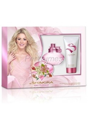 perfume Shakira S by eau Florale edt 50ml + Loción Corporal 100ml - colonia de mujer