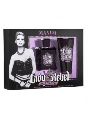 perfume Mango Lady Rebel Rock Deluxe edt 100 ml + Body milk 100ml - colonia de mujer