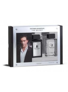 perfume Antonio Banderas The Secret edt 100ml + After Shave 100ml - colonia de hombre