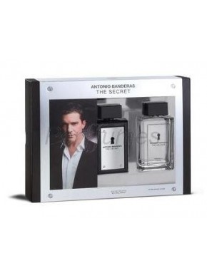 perfume Antonio Banderas The Secret edt 100ml + After Shave 100ml - colonia de hombre