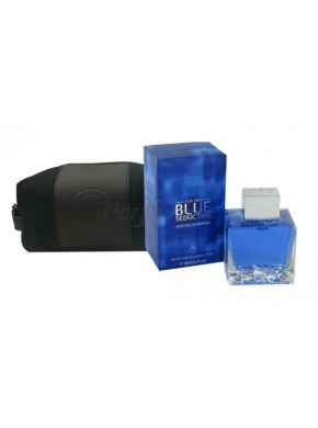 perfume Antonio Banderas Blue Seduction edt 100ml + Neceser - colonia de hombre