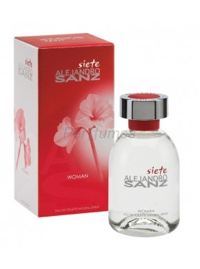 perfume Alejandro Sanz Siete edt 125ml - colonia de mujer