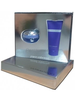 perfume Paco Rabanne Ultraviolet edp 50ml + Body Lotion 100ml - colonia de mujer