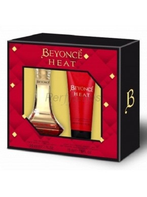 perfume Beyoncé Heat edt 50ml + Gel 75ml - colonia de mujer