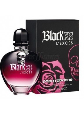 perfume Paco Rabanne Black XS L'Exces edp 80ml - colonia de mujer