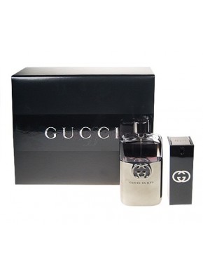 perfume Gucci Estuche Guilty Homme edt 90ml + 30ml - colonia de hombre