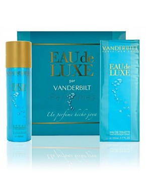 perfume Gloria Vanderbilt Eau de Luxe edt 100ml + Deo 150ml - colonia de mujer