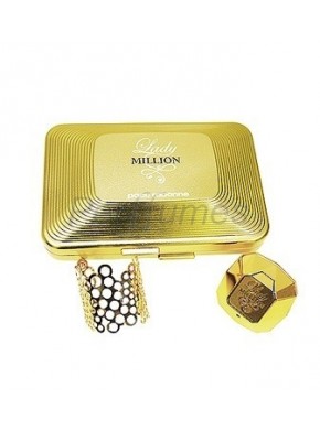 perfume Paco Rabanne Lady Million edp 50 ml + Brazalete - colonia de mujer