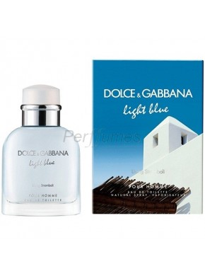 perfume Dolce Gabbana Light Blue Living Stromboli edt 75ml - colonia de hombre