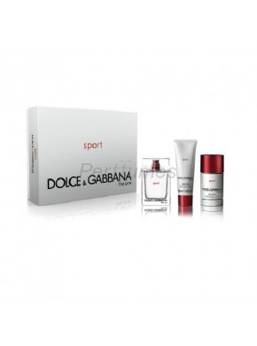 perfume Dolce Gabbana The One Sport edt 100ml + Gel 50ml + Deo Stick 75ml - colonia de hombre