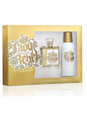 perfume Mango Lady Rebel Dance Queen edt 100ml + Deo Spray 150ml - colonia de mujer