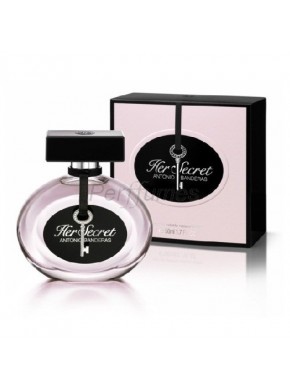 perfume Antonio Banderas Her Secret edt 80ml - colonia de mujer