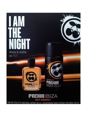 perfume Pacha Ibiza Hot Energy edt 30ml + Deo Spray 150ml - colonia de hombre