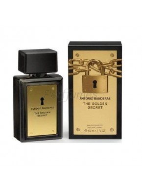 perfume Antonio Banderas The Golden Secret edt 50ml - colonia de hombre