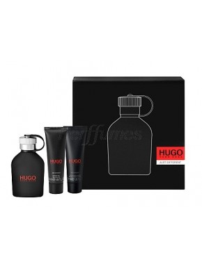 perfume Hugo Boss Hugo Just Different edt 150ml + After Shave 75ml + Gel 50ml - colonia de hombre