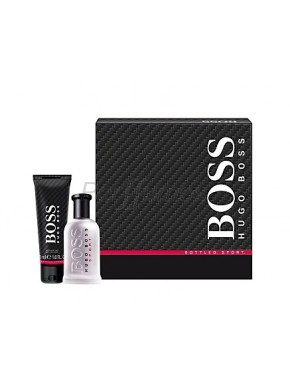 perfume Hugo Boss Bottled Sport edt 100ml + Gel 150ml - colonia de hombre