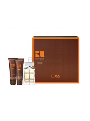 perfume Hugo Boss Orange Man edt 100ml + After Shave 75ml + Gel 50ml - colonia de hombre