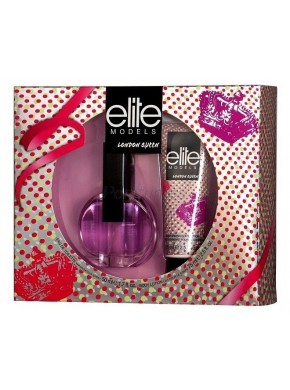 perfume Elite Models London Queen edt 50ml + Body Milk 75ml - colonia de mujer