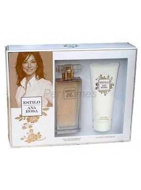 perfume Ana Rosa Estilo edt 100ml + Gel 100ml - colonia de mujer