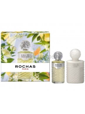 perfume Rochas Eau 100ml + Body Lotion 250ml - colonia de mujer