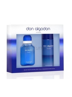 perfume Don Algodon hombre edt 100ml + Deo 200ml - colonia de hombre