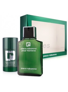 perfume Paco Rabanne Homme edt 100ml + Deo Stick 75ml - colonia de hombre