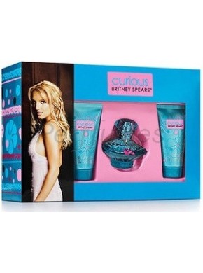 perfume Britney Spears Set Curious EDP 30ml + BodyMilk 50ml + Gel 50ml - colonia de mujer