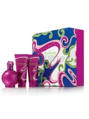 perfume Britney Spears Set Fantasy EDP 30ml + BodyMilk 50ml + Gel 50ml - colonia de mujer