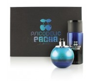 Pacha Psicodelic edt 100ml + Gel de Ducha 15ml + After Shave 15ml + Champú 15ml