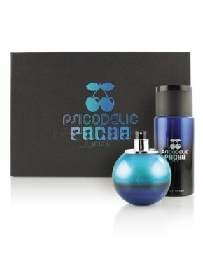 perfume Pacha Psicodelic Man edt 100ml + Deo 150ml - colonia de hombre